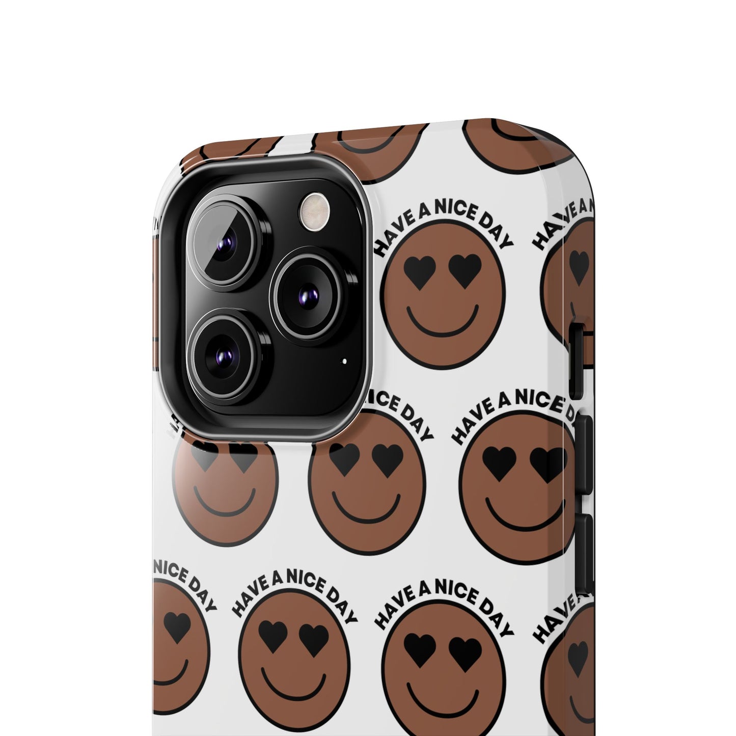 Cheerful Tough Phone Cases with Positive Vibes - Perfect for Friends, Gifts, Everyday Use, Custom Cases, Fun Phone Accessories