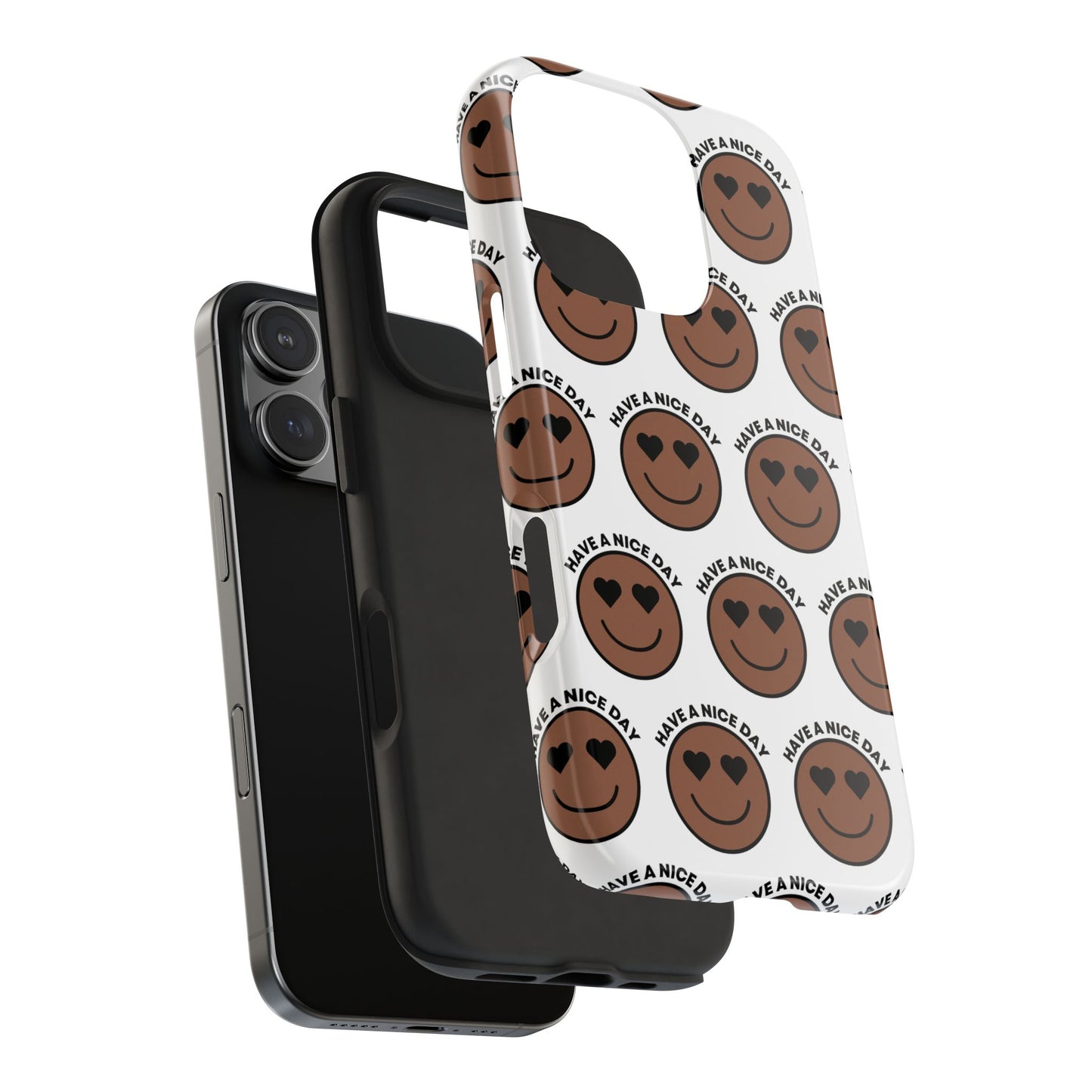 Cheerful Tough Phone Cases with Positive Vibes - Perfect for Friends, Gifts, Everyday Use, Custom Cases, Fun Phone Accessories