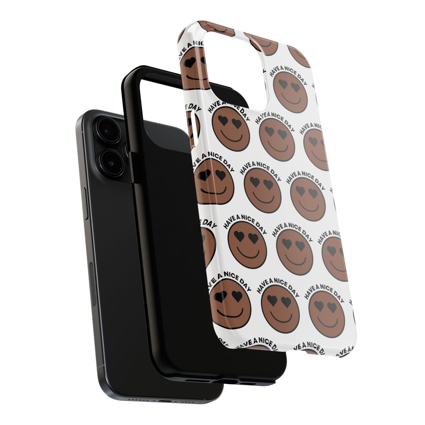 Cheerful Tough Phone Cases with Positive Vibes - Perfect for Friends, Gifts, Everyday Use, Custom Cases, Fun Phone Accessories