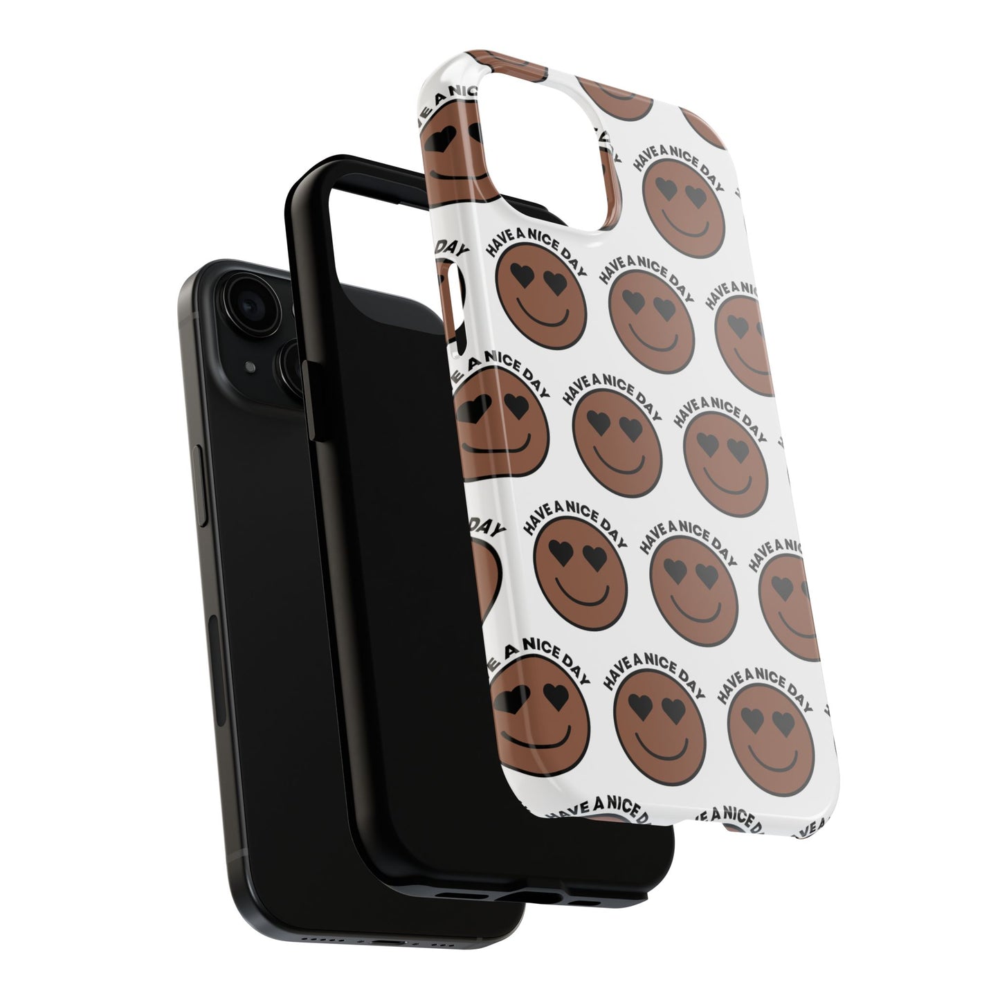 Cheerful Tough Phone Cases with Positive Vibes - Perfect for Friends, Gifts, Everyday Use, Custom Cases, Fun Phone Accessories
