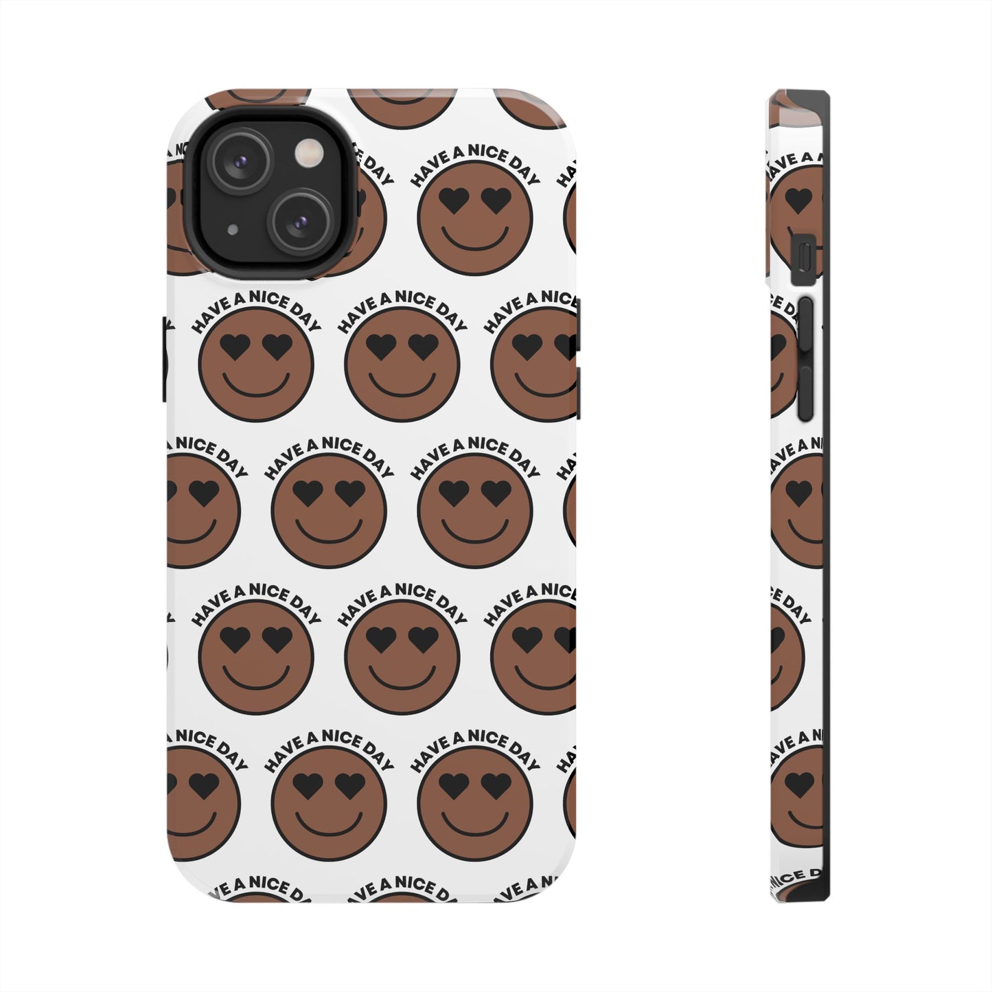 Cheerful Tough Phone Cases with Positive Vibes - Perfect for Friends, Gifts, Everyday Use, Custom Cases, Fun Phone Accessories