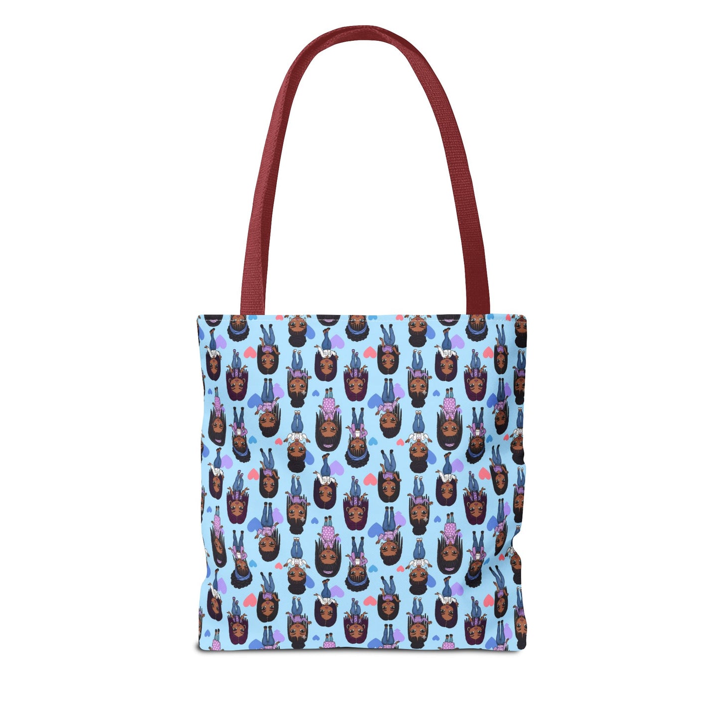 Empowering Abstract Art Tote Bag, Stylish Everyday Carryall, Ideal for Shoppers, Art Lovers, and Gifting