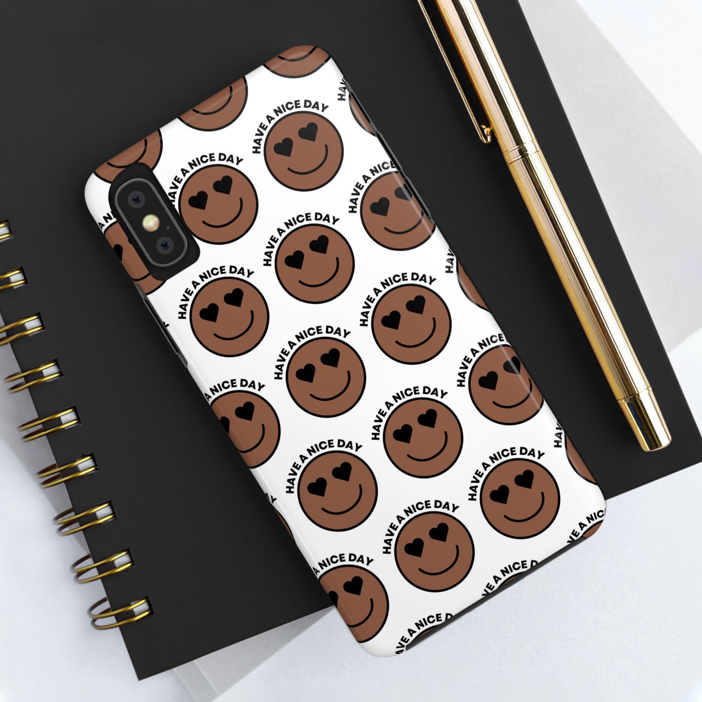 Cheerful Tough Phone Cases with Positive Vibes - Perfect for Friends, Gifts, Everyday Use, Custom Cases, Fun Phone Accessories