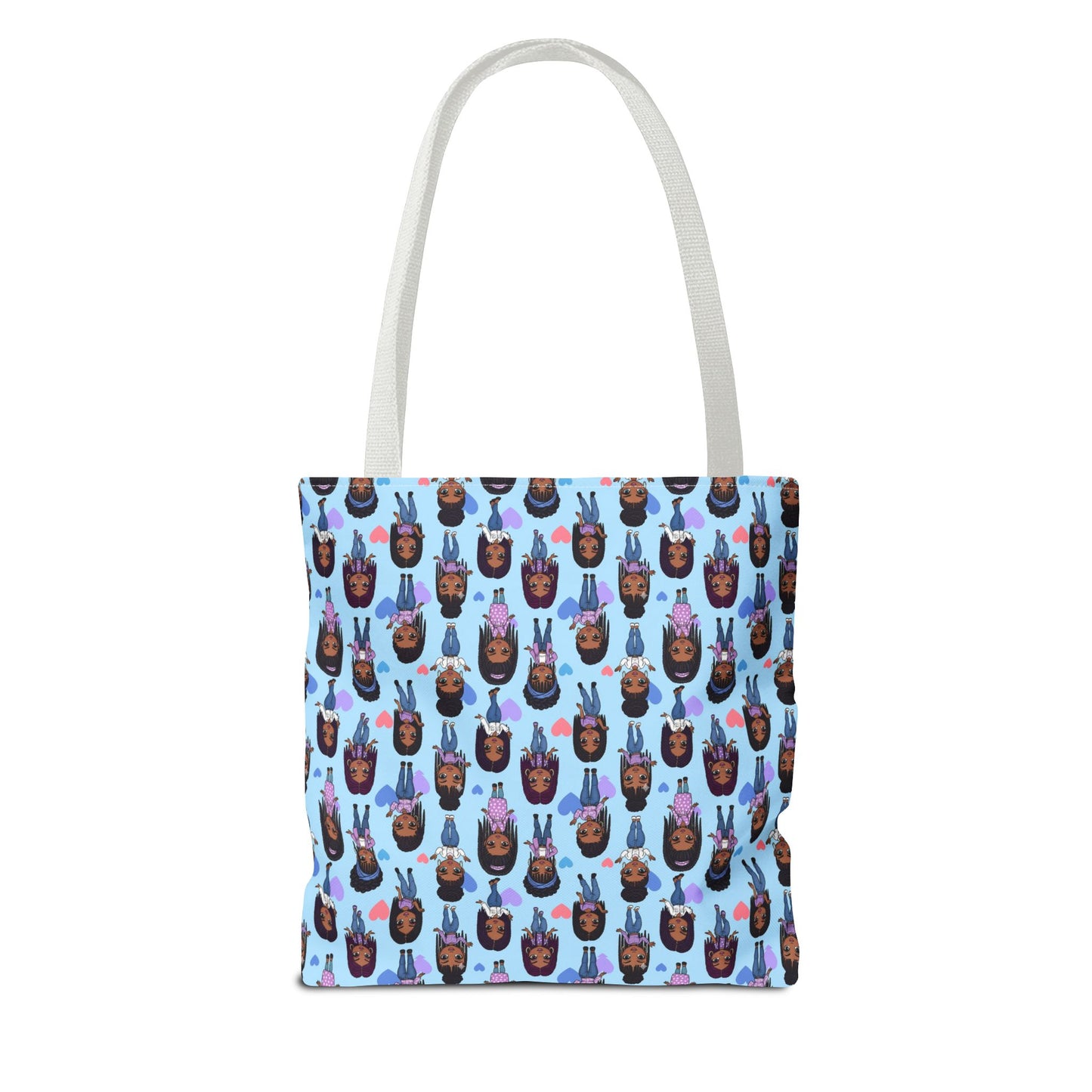 Empowering Abstract Art Tote Bag, Stylish Everyday Carryall, Ideal for Shoppers, Art Lovers, and Gifting