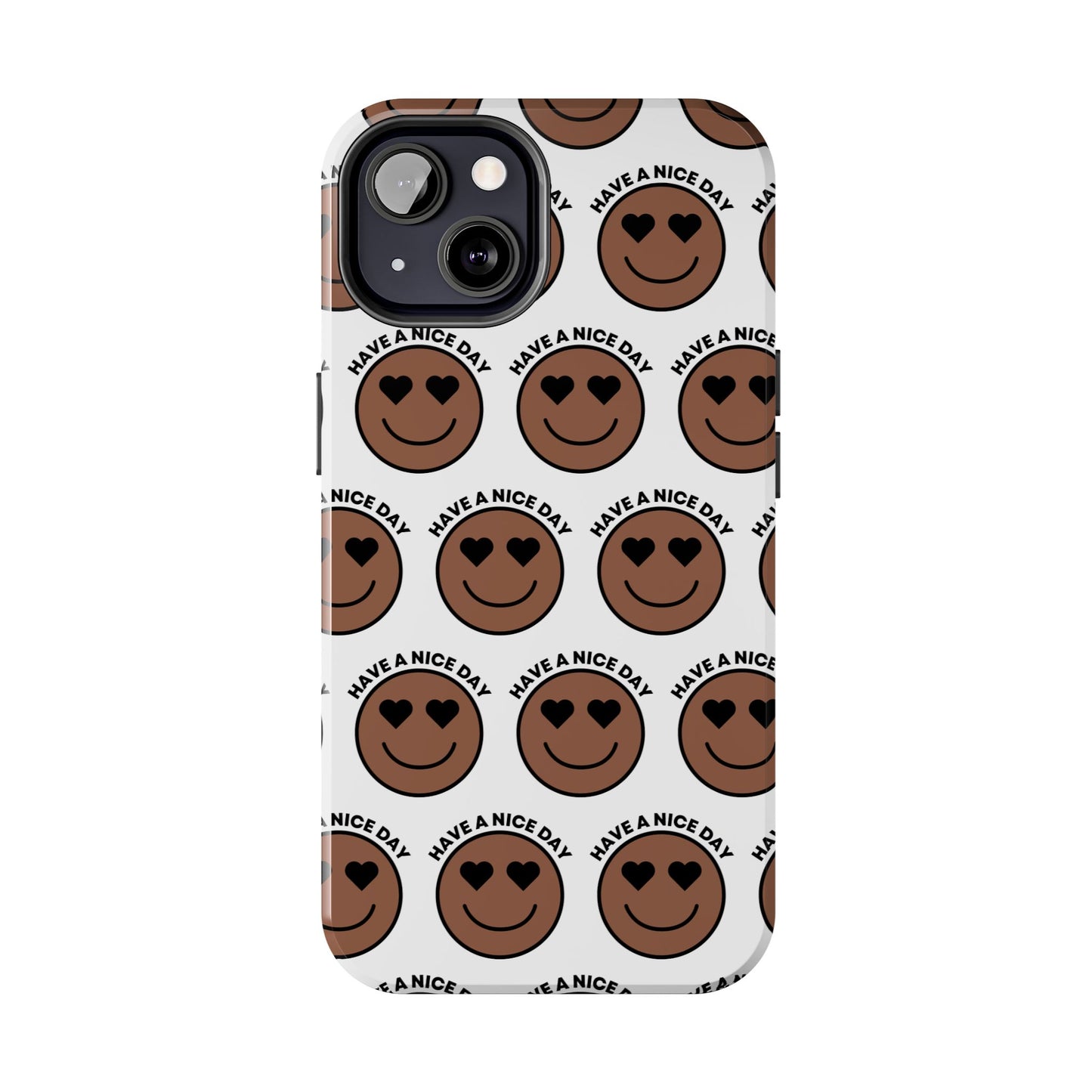 Cheerful Tough Phone Cases with Positive Vibes - Perfect for Friends, Gifts, Everyday Use, Custom Cases, Fun Phone Accessories