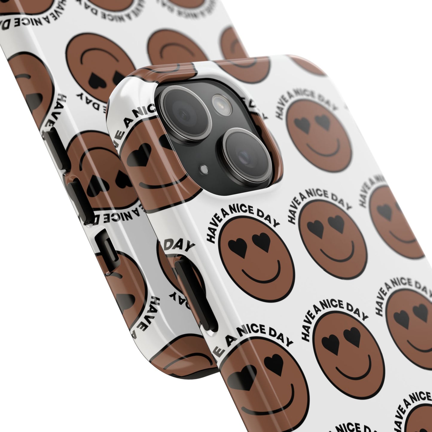 Cheerful Tough Phone Cases with Positive Vibes - Perfect for Friends, Gifts, Everyday Use, Custom Cases, Fun Phone Accessories