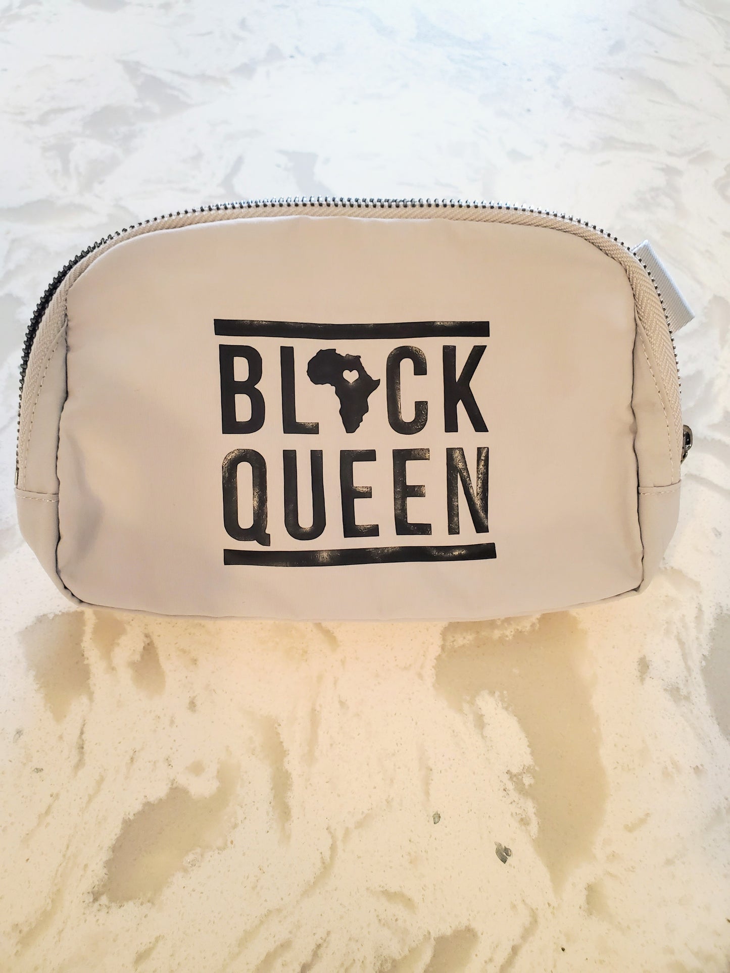 Black Queen Crossbody Fanny Bag