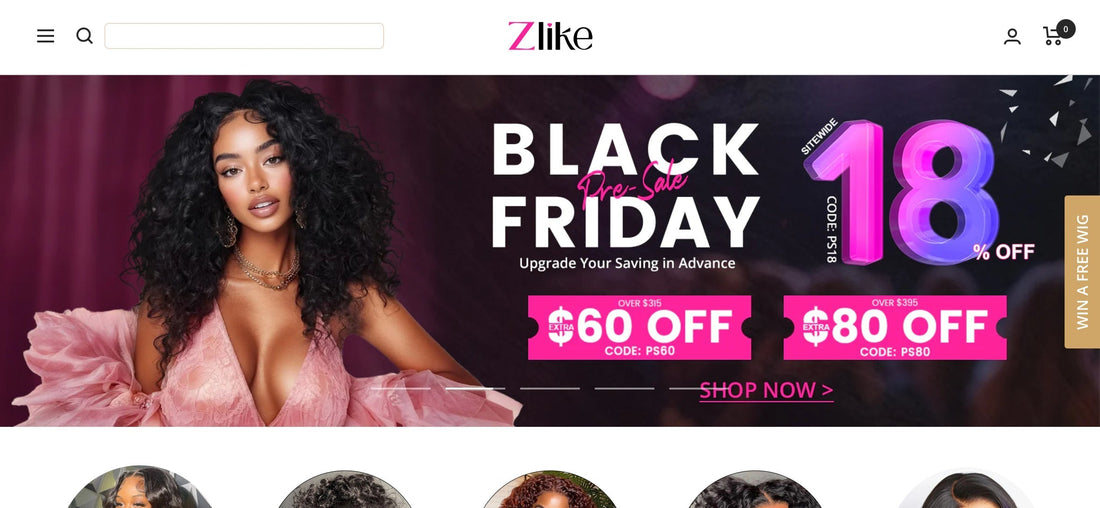 Zlike Hair Company’s Pre–Black Friday Sale Is Here