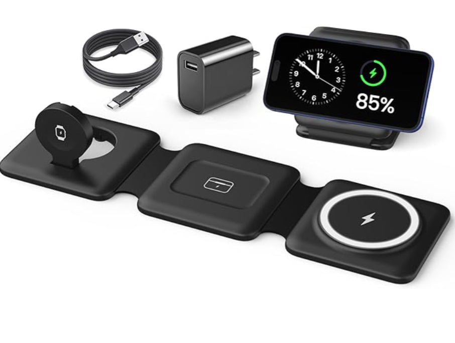 This 3-in-1 Charger = Fewer Cords, Better Life
