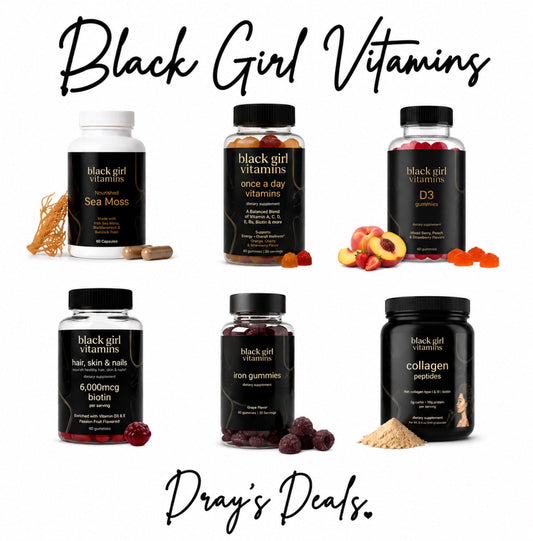 Black Girl Vitamins That Support Everyday Wellness ✨