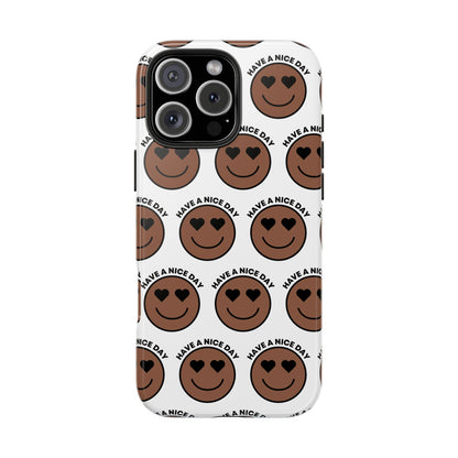 Cheerful Tough Phone Cases with Positive Vibes - Perfect for Friends, Gifts, Everyday Use, Custom Cases, Fun Phone Accessories