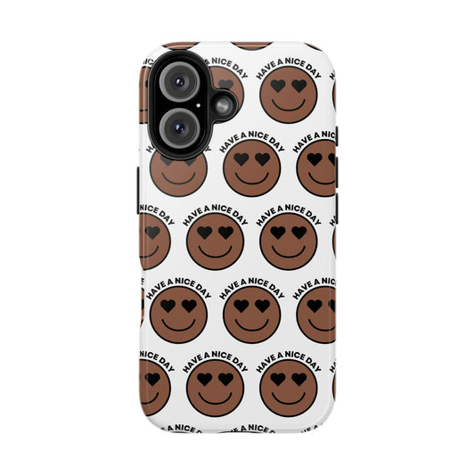 Cheerful Tough Phone Cases with Positive Vibes - Perfect for Friends, Gifts, Everyday Use, Custom Cases, Fun Phone Accessories