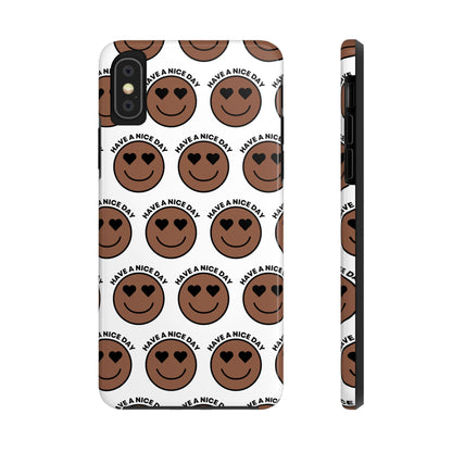 Cheerful Tough Phone Cases with Positive Vibes - Perfect for Friends, Gifts, Everyday Use, Custom Cases, Fun Phone Accessories