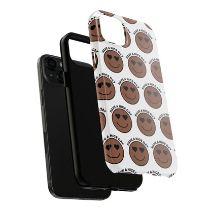Cheerful Tough Phone Cases with Positive Vibes - Perfect for Friends, Gifts, Everyday Use, Custom Cases, Fun Phone Accessories