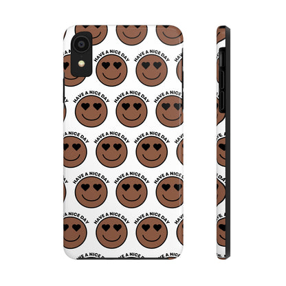 Cheerful Tough Phone Cases with Positive Vibes - Perfect for Friends, Gifts, Everyday Use, Custom Cases, Fun Phone Accessories