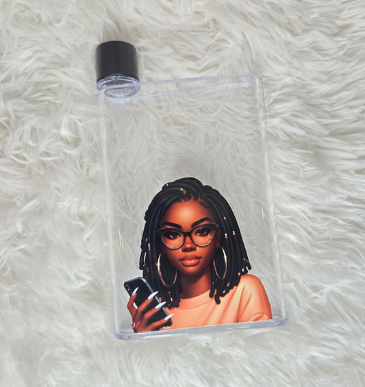 Flat Water Bottle Flask – Stylish & Portable